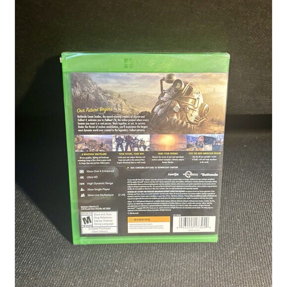 Fallout 76 Xbox One Standard Edition Complete Game Case Disc Tested Working - Picture 3 of 3